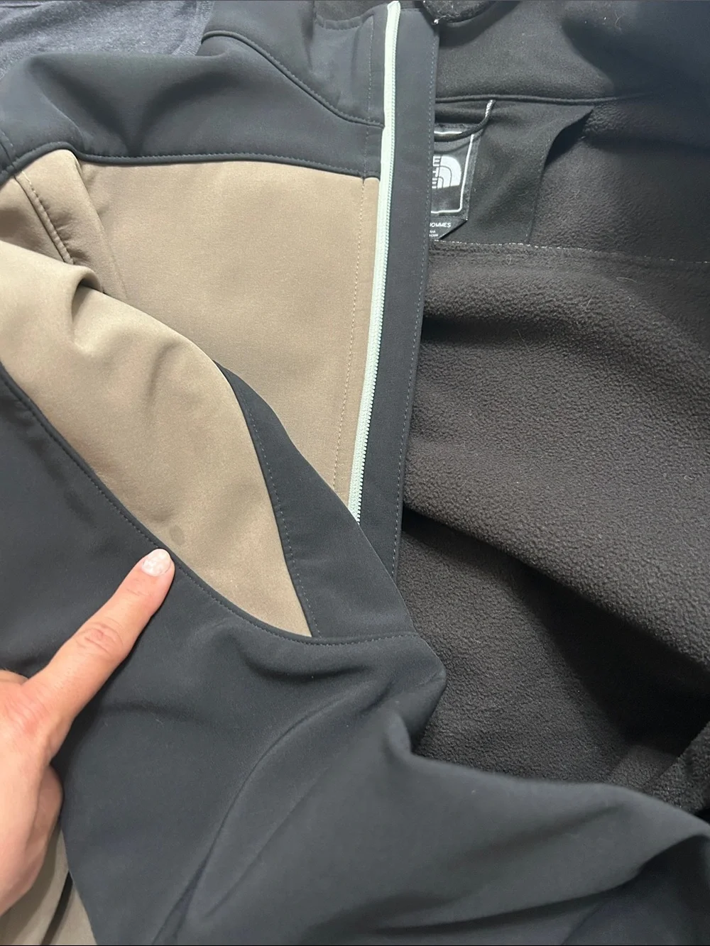 The North Face durable softshell